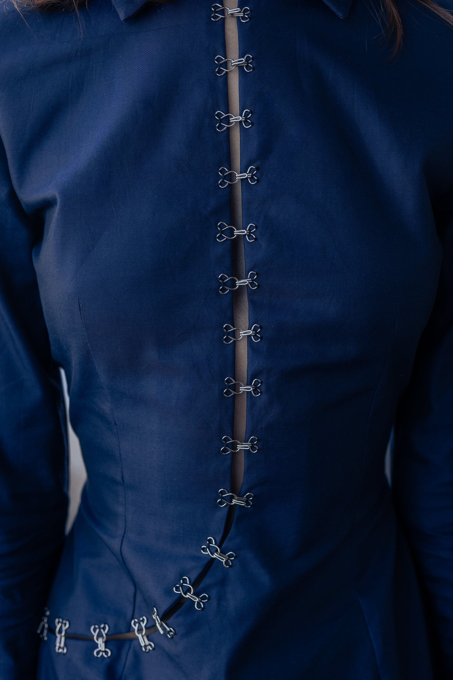 Hook & Eye Navy Dress