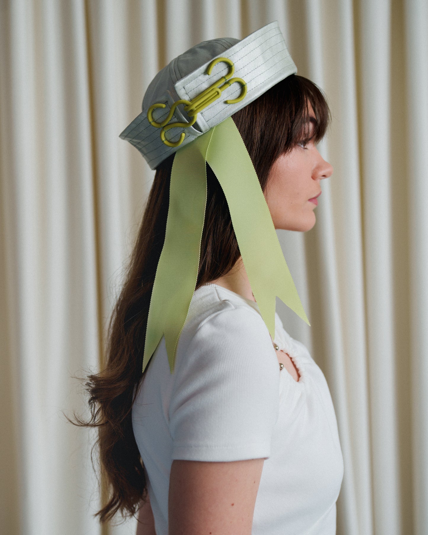 Silver Lime-ing Sailor Hat