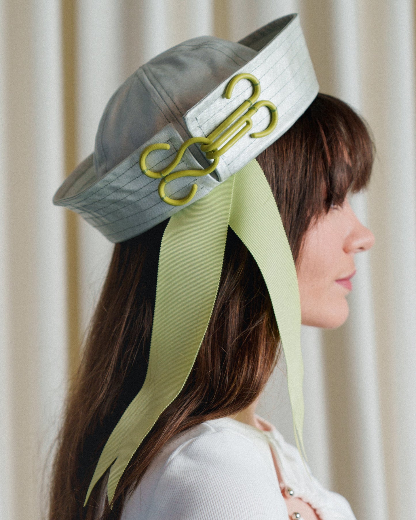 Silver Lime-ing Sailor Hat