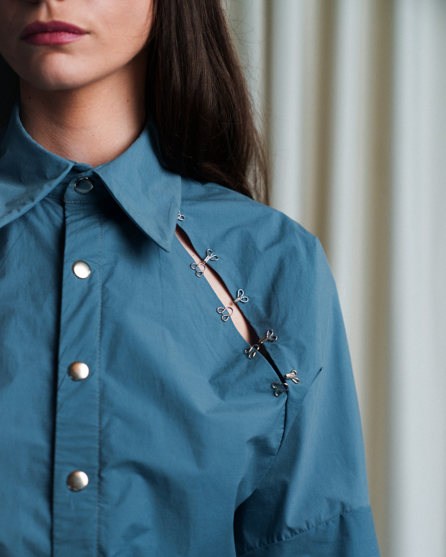 Steel Blue Shirt