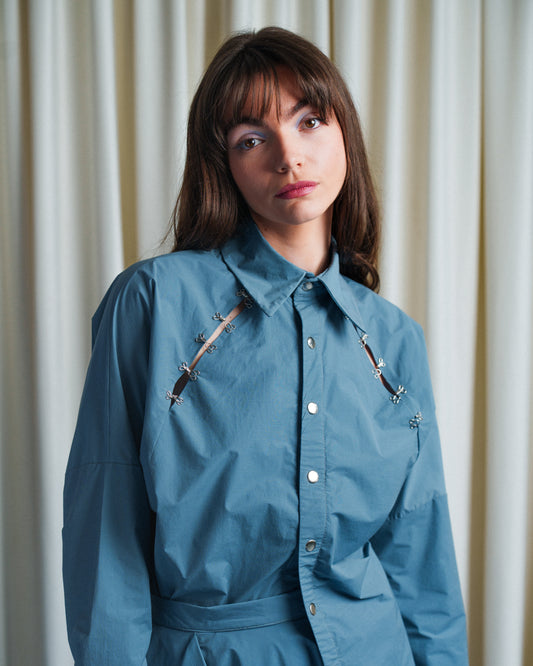 Steel Blue Shirt