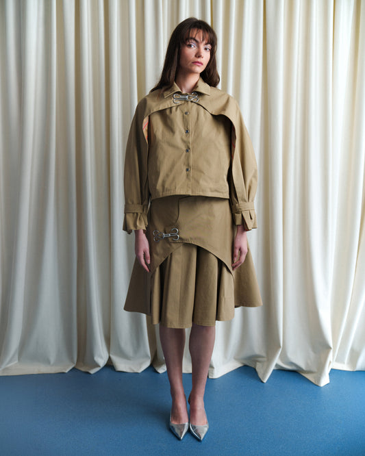 Double Take Cropped Trench